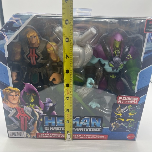 HE-MAN AND THE MASTERS OF THE UNIVERSE BATTLE FOR ETERNITY 2-Pack NETFLIX 2022 - Picture 10 of 11